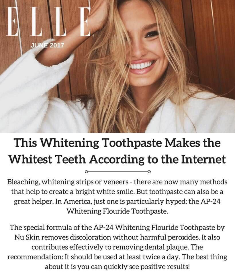 Elle Whitening Toothpaste